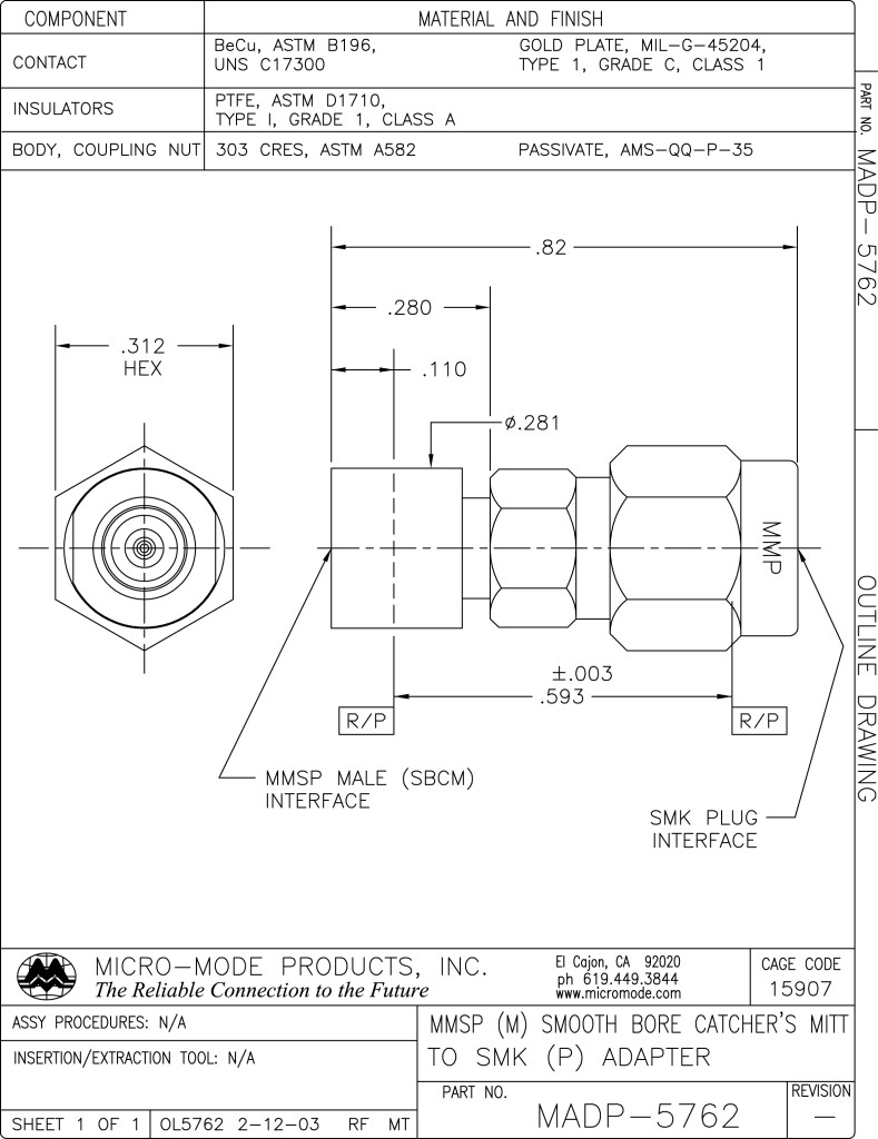 OL5762-MADP-MMSP-SBCM-SMK 2A140-PLUG-REV-