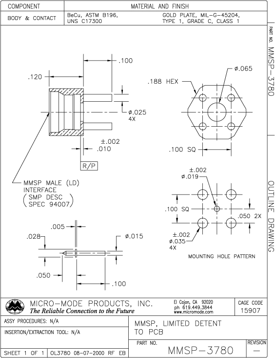 OL3780-MMSP-LD-PCB MOUNT-REV-