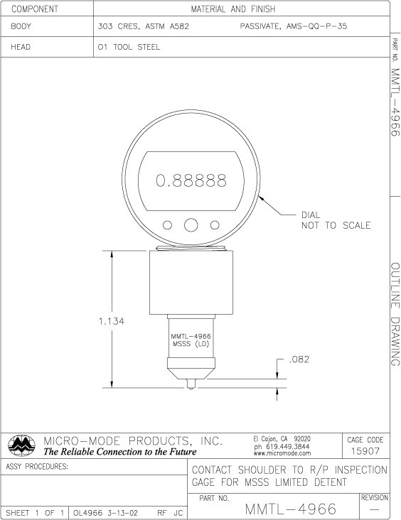 OL4966-MMTL-MSSS-LD-CONT SHLDR TO RP GAGE-REV-